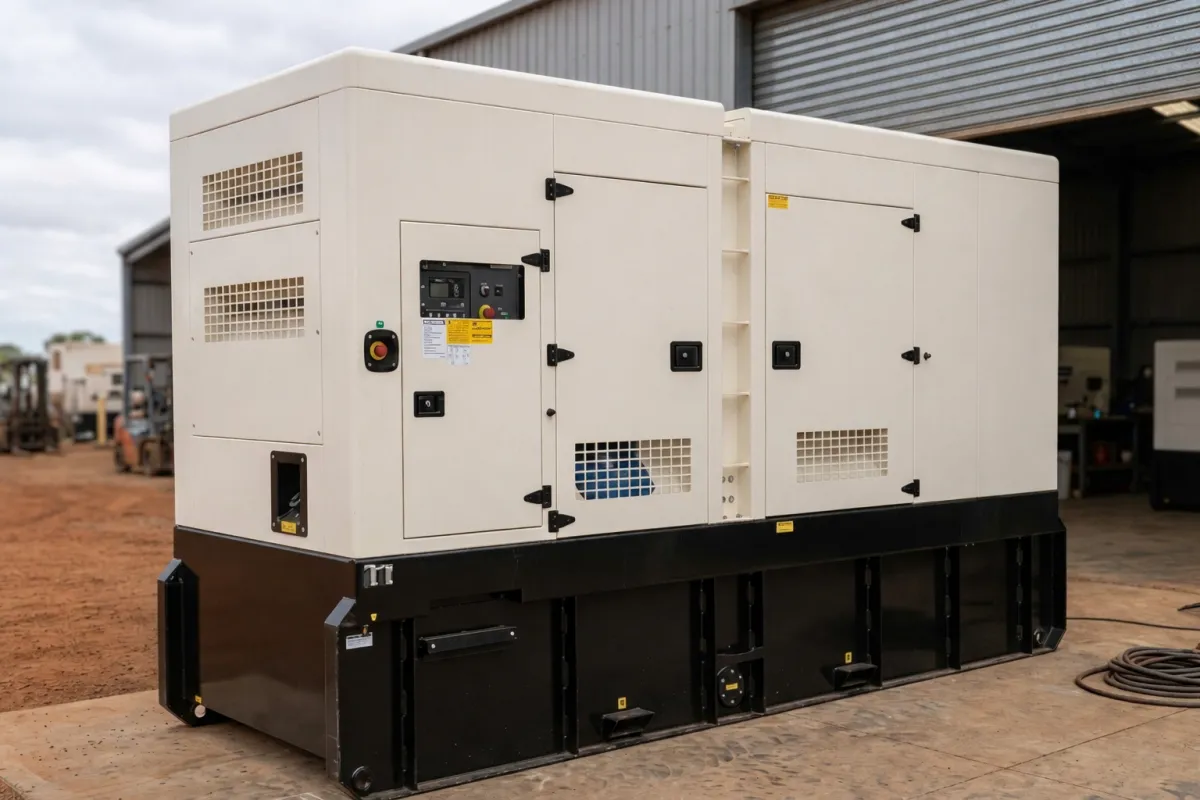 Generators — equipment for hire in mining, infrastructure and construction