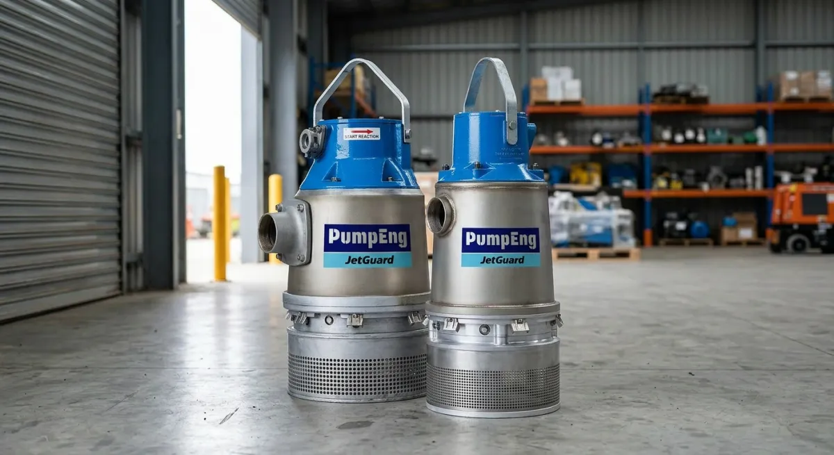 Pumps — equipment for hire in mining, infrastructure and construction