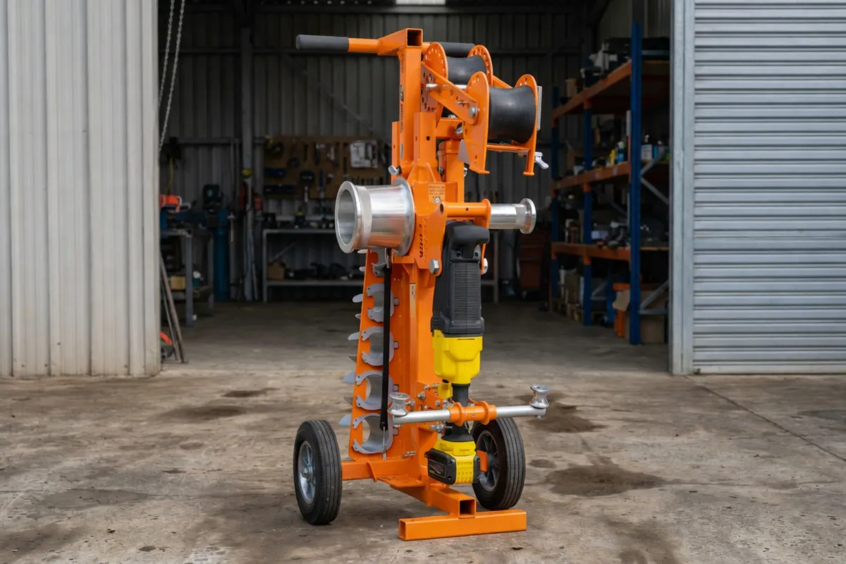 Winches — equipment for hire in mining, infrastructure and construction